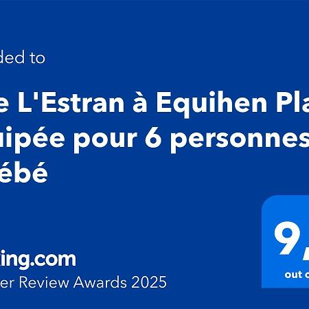 Gite L'Estran A Equihen Plage Equipee Pour 6 Personnes + 1 Bebe المظهر الخارجي الصورة